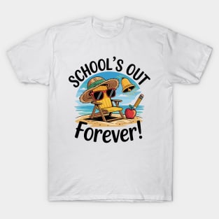 Appreciation Party Retirement Men Women Retired Teacher T-Shirt